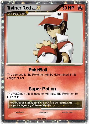 Pokemon Trainer Red