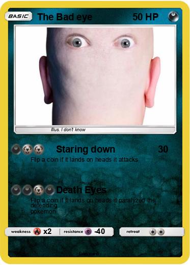 Pokemon The Bad eye