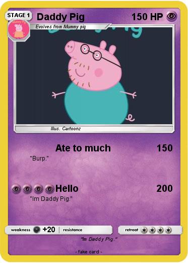 Pokemon Daddy Pig