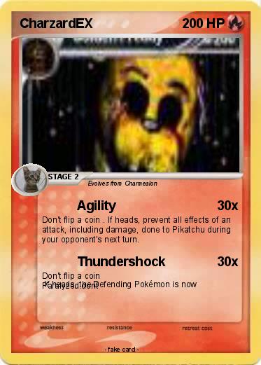 Pokemon CharzardEX