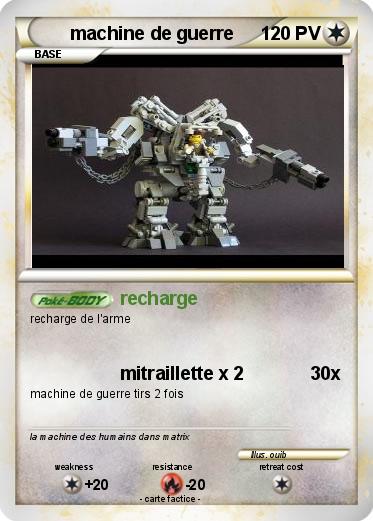 Pokemon machine de guerre