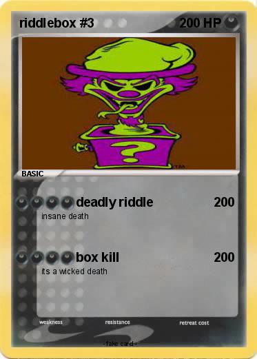 Pokemon riddlebox #3