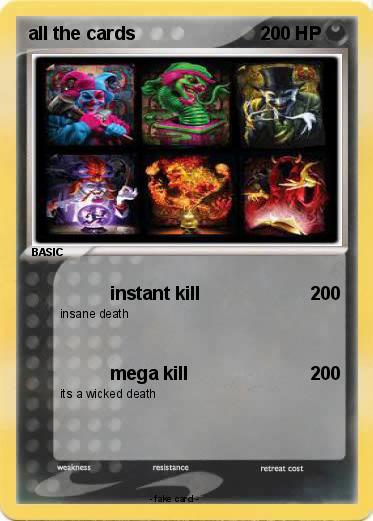 Pokemon all the cards