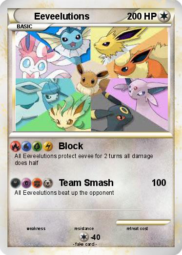 Pokemon Eeveelutions