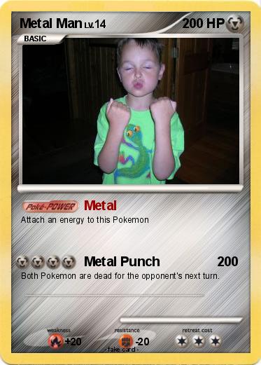 Pokemon Metal Man