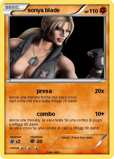 Pokemon sonya blade