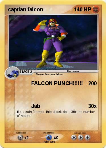 Pokemon captian falcon