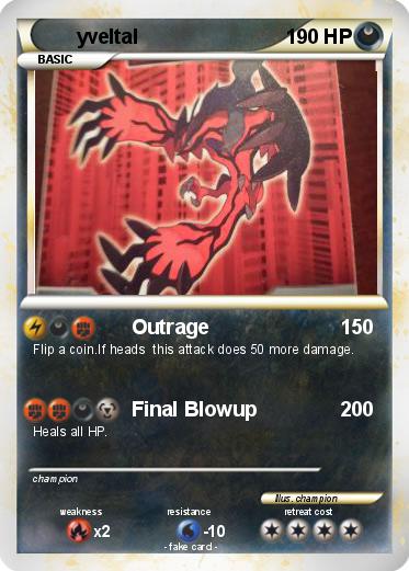 Pokemon yveltal