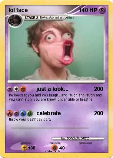 Pokemon lol face
