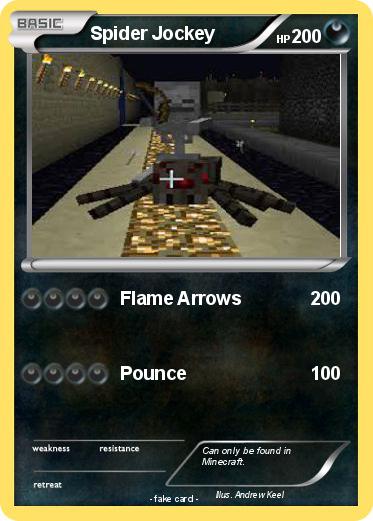 Pokemon Spider Jockey