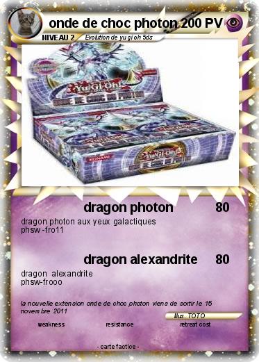 Pokemon onde de choc photon