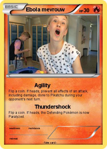 Pokemon Ebola mevrouw