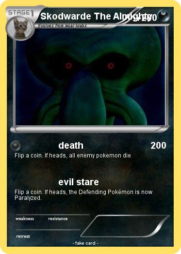 Pokemon Skodwarde The Almighty