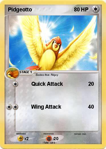 Pokemon Pidgeotto