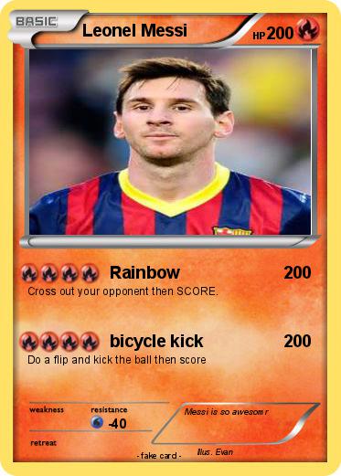 Pokemon Leonel Messi