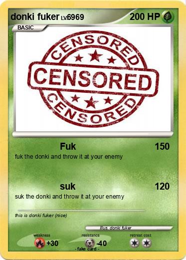 Pokemon donki fuker