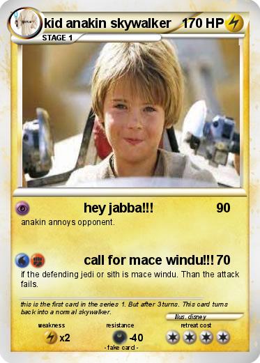 Pokemon kid anakin skywalker