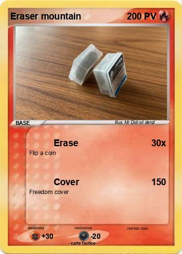 Pokemon Eraser mountain