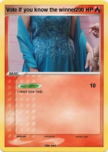 Pokemon Vote if you know the winner