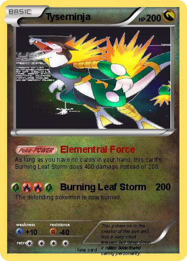 Pokemon Tyserninja