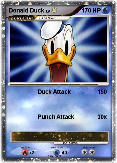 Pokemon Donald Duck