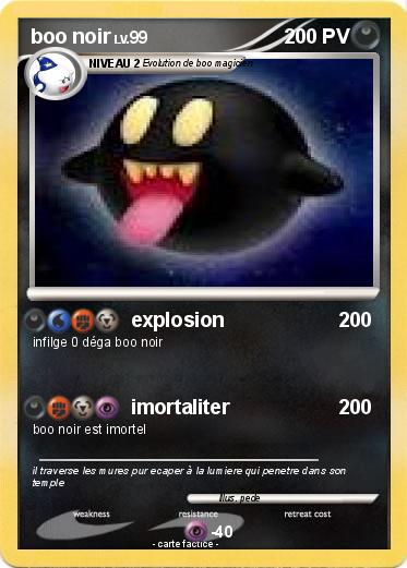 Pokemon boo noir