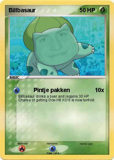 Pokemon Billbasaur