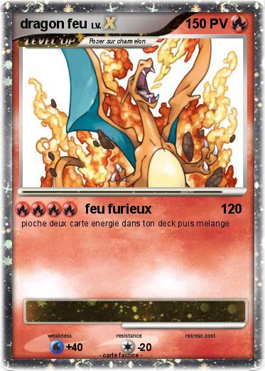 Pokemon dragon feu
