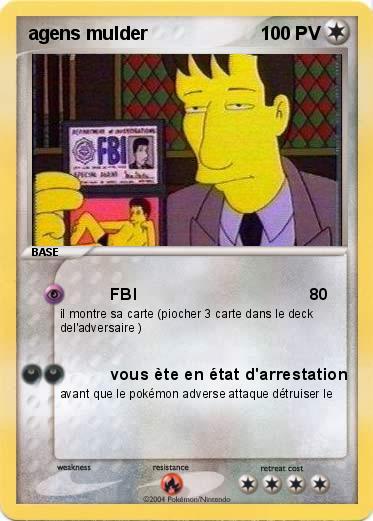 Pokemon agens mulder 