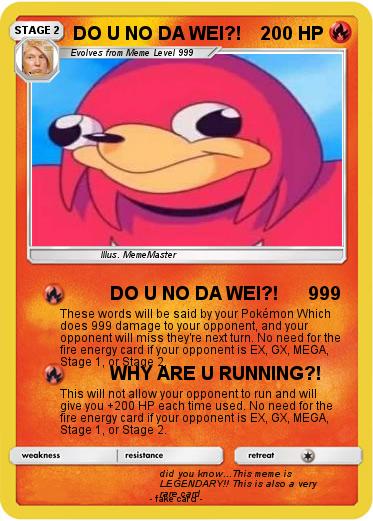 Pokemon DO U NO DA WEI?!