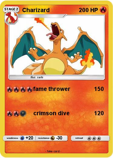 Pokemon Charizard