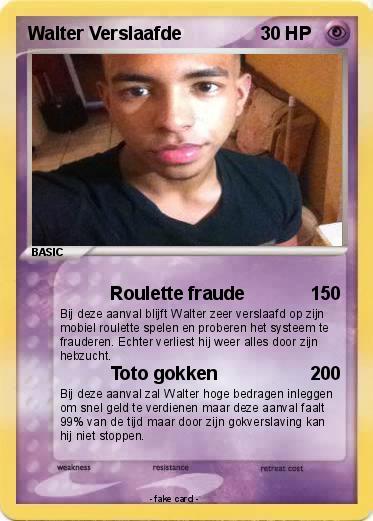 Pokemon Walter Verslaafde
