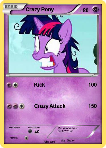 Pokemon Crazy Pony