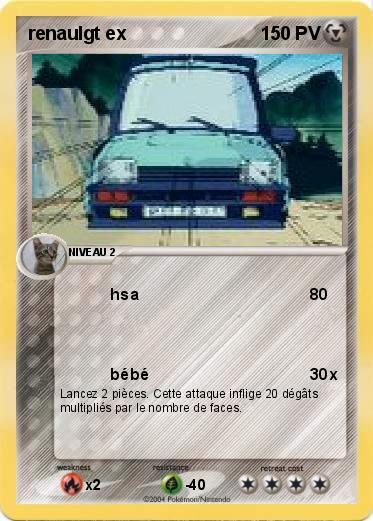 Pokemon renaulgt ex