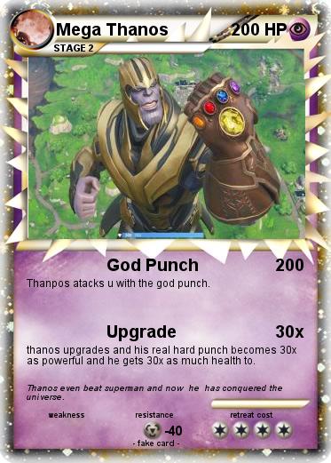 Pokemon Mega Thanos