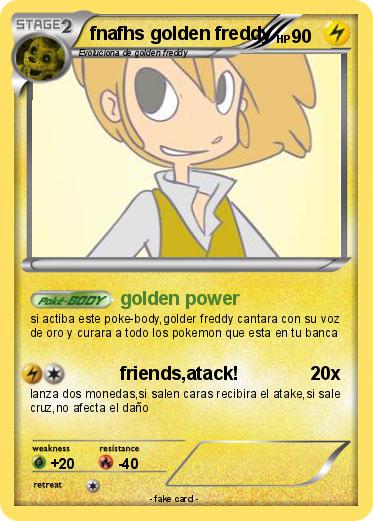Pokemon fnafhs golden freddy