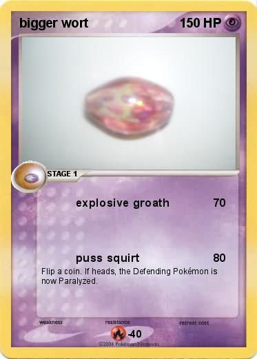 Pokemon bigger wort