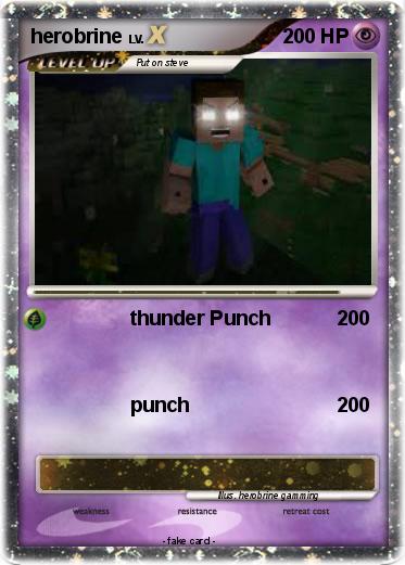 Pokemon herobrine