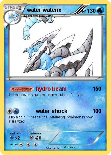 Pokemon water waterix