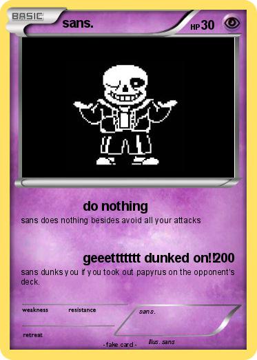 Pokemon sans.