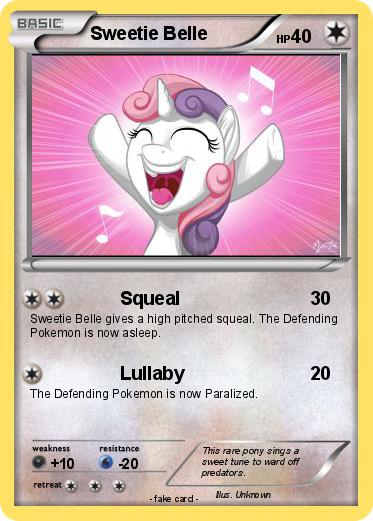 Pokemon Sweetie Belle