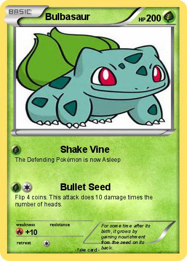 Pokemon Bulbasaur