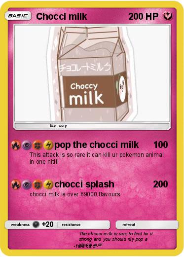 Pokemon Chocci milk