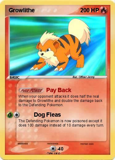 Pokemon Growlithe
