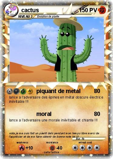 Pokemon cactus
