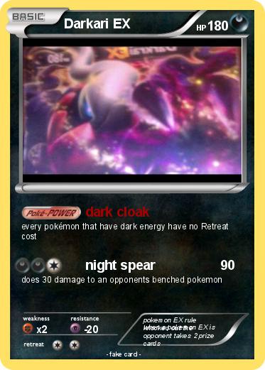 Pokemon Darkari EX