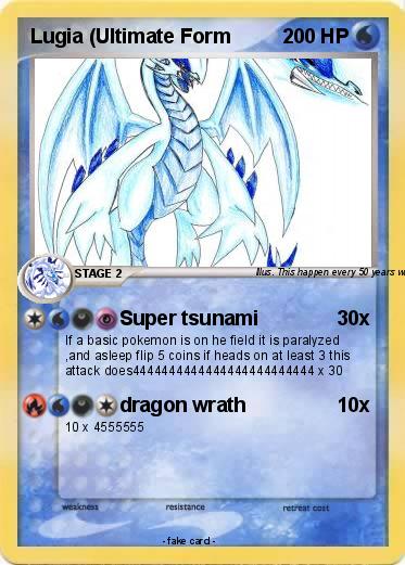 Pokemon Lugia (Ultimate Form