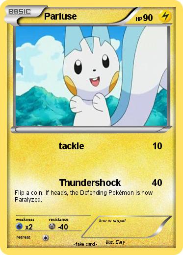 Pokemon Pariuse