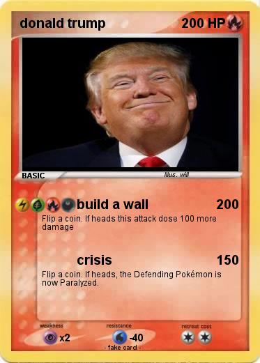 Pokemon donald trump