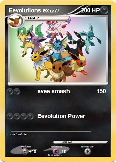 Pokemon Eevolutions ex